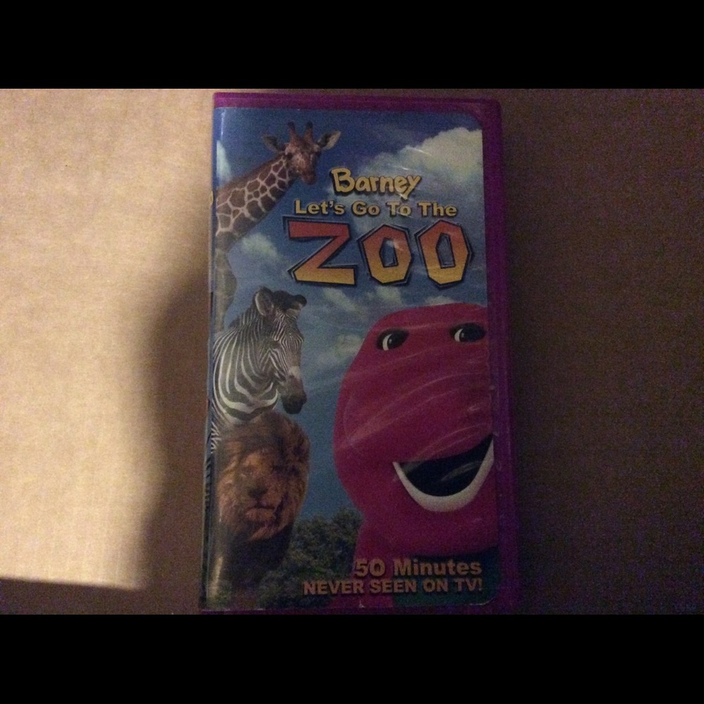 Barney Zoo VHS